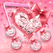 Pink Diamond Heart Live Theme