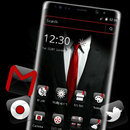 tema de lanzador de negocios negro APK