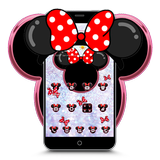 Minnie's bow shining desktop theme wallpaper آئیکن