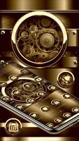 Gold Luxury Business Gear Theme تصوير الشاشة 2