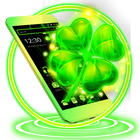 Green Black Clover Launcher Theme آئیکن