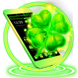 Green Black Clover Launcher Theme icône
