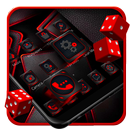Dark HD Red Black Launcher Theme APK