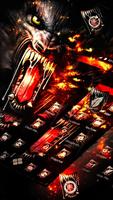 Evil Dark Horrific Wolf Theme الملصق