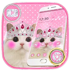 かわいいピンクの弓キティランチャーのテーマ