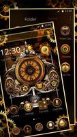 Classy Steampunk Watch Theme capture d'écran 3