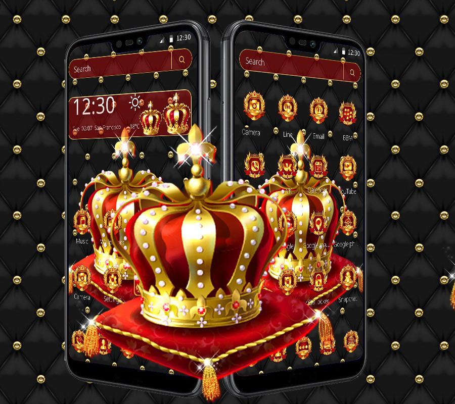 Золотая Корона Король Пусковая Тема Для Андроид - Скачать APK