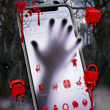 Horror blood Hand launcher Theme icône