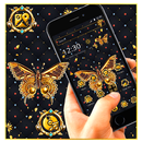 Mariposa dorada tema APK