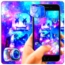 APK DJ Neon Galaxy Marshmallow Launcher Theme 🎧