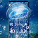 Blue Jellyfish Theme APK