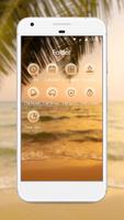 Sunset Beach Theme ảnh chụp màn hình 1
