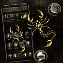 Golden Black Scorpio Theme 🦂 APK