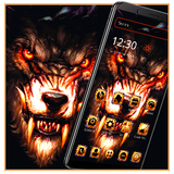 Dark Evil Wolf Launcher Theme 🐺 icon