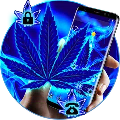 Blue Flame Weed Theme