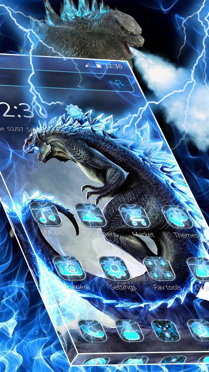 Neon Godzilla Thunder Theme for Android - APK Download
