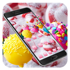 Pink candy cute sweet theme आइकन