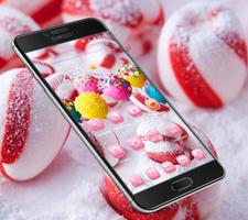 Pink candy cute sweet theme پوسٹر