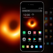 tema cool launcher buco nero scuro