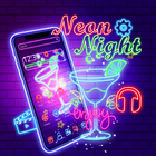 Thème du Night Bar Neon icône