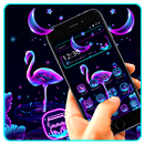 Swan Neon Theme 🌷 APK
