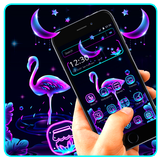 Swan Neon Theme 🌷 icono