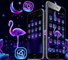 Swan Neon Theme 🌷 captura de pantalla 2