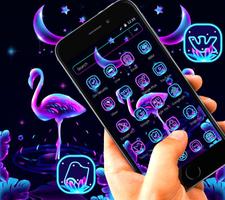Swan Neon Theme 🌷 captura de pantalla 3