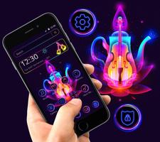 Neon Magic Lamp Theme⚜️ poster