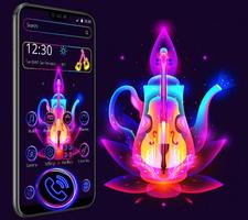 Neon Magic Lamp Theme⚜️ screenshot 2