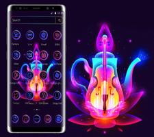 Neon Magic Lamp Theme⚜️ screenshot 3