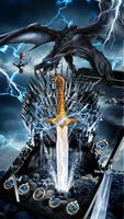 Iron Thrones Dragon Theme poster