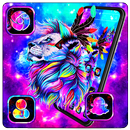 tema de galaxia león lanzacohetes APK