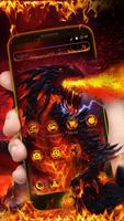 Dark Hell Fire Dragon Theme syot layar 1