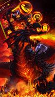 Dark Hell Fire Dragon Theme syot layar 3