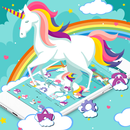 Dreamy Colorful Rainbow Unicorn Theme APK