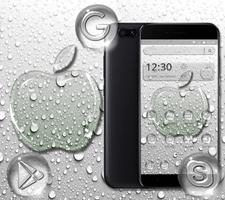 Real Water Drop Apple Launcher Theme 🍎 screenshot 1