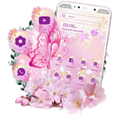 Pink Summer Flower Theme APK