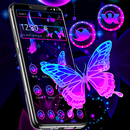 Neon Colorful Butterfly Launcher Theme 🦋 APK