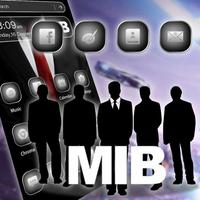 The Man In Black Launcher theme скриншот 2