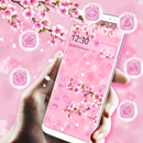 Lovely Pink Sakura Theme APK