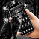 Black Devil Cat Theme APK