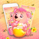 Cute Honey Bear Theme APK