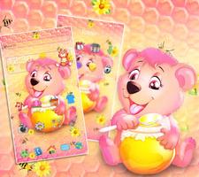 Cute Honey Bear Theme capture d'écran 3