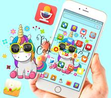 漫画のかわいいユニコーン盗品テーマ スクリーンショット 3