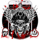 Bloody Pirate Skull Theme APK