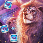 Luxury Star Lion Leo Theme icône