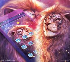 Luxury Star Lion Leo Theme capture d'écran 1