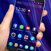 Chủ đề màu xanh cho Huawei P30