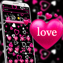 Pink girl's love theme APK